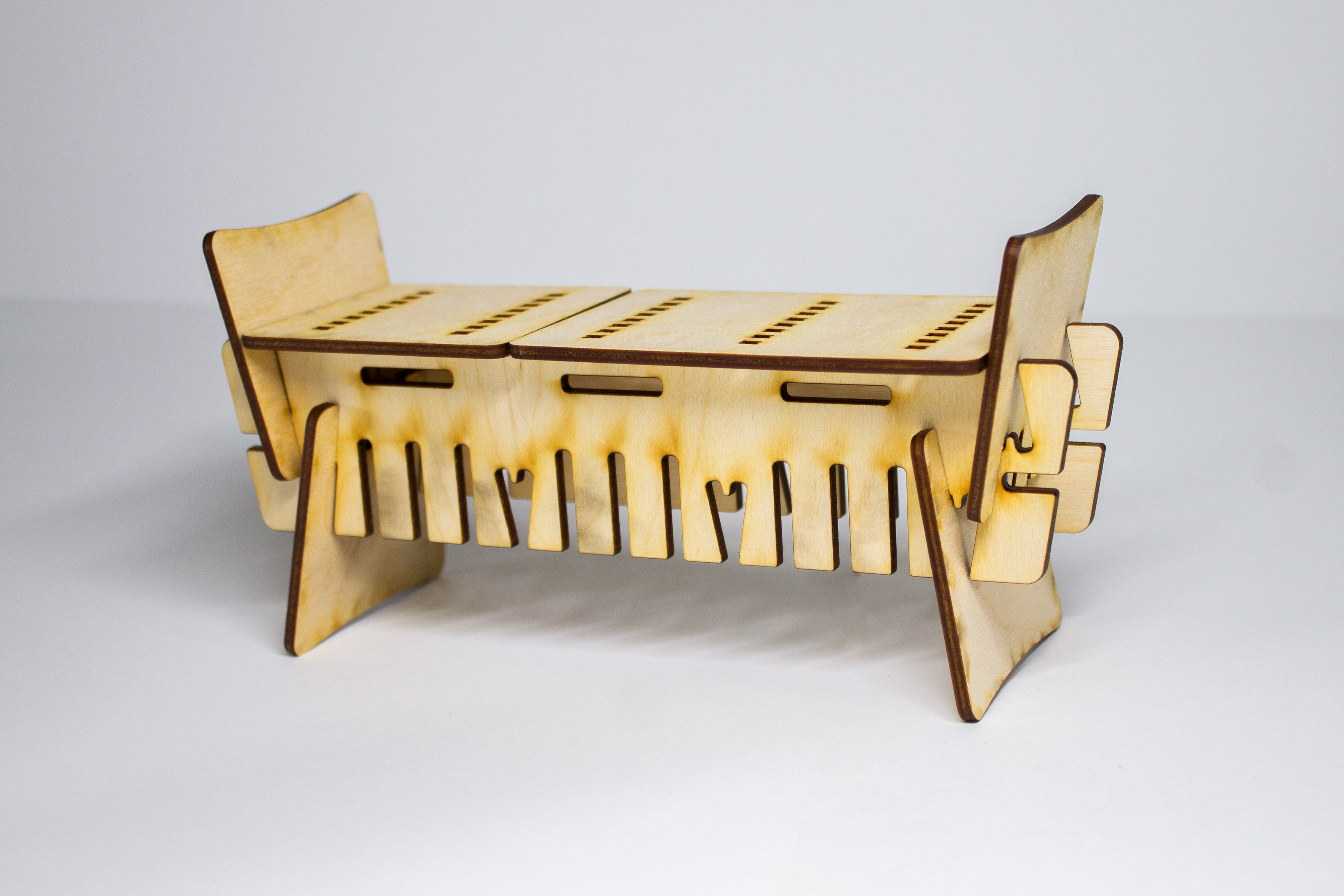 Spirit of Japanese Joinery: Modular Bench System v1.1 – Myles Richter ...